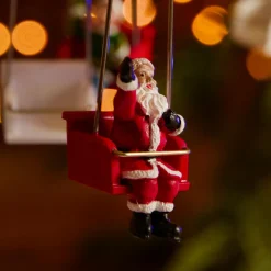 Village De Noël Lumineux|KAEMINGK Village de Noël lumineux animé et musical (H52 cm) Manège à sensation Rouge