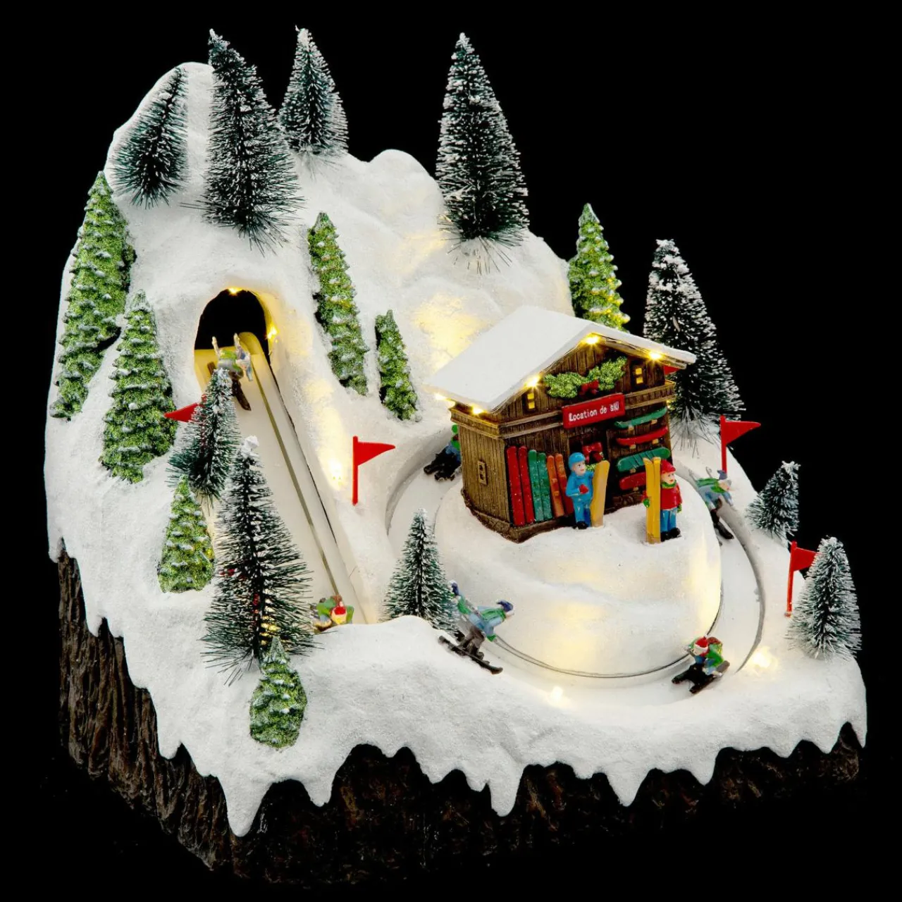 Village De Noël Lumineux|Feeric Lights & Christmas Village de Noël lumineux Pistes de ski