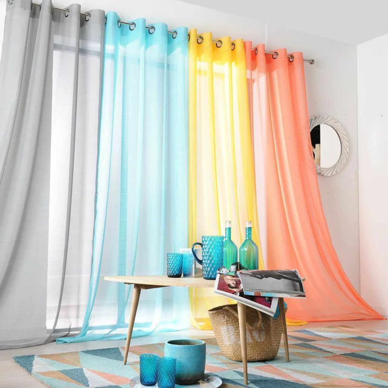 Voilage|LINDER Voilage (145 x 240 cm) Givrée Sable