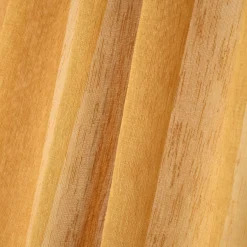 Voilage|LOVELY CASA Voilage galon fronceur (140 x 260 cm) Derby Jaune moutarde