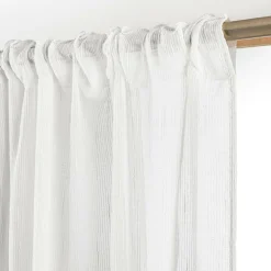 Voilage|EMINZA Voilage galon fronceur (280 x 240 cm) Raphaël Blanc