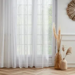 Voilage|EMINZA Voilage galon fronceur (280 x 240 cm) Raphaël Blanc