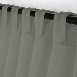 Voilage|LOVELY CASA Voilage galon fronceur (140 x 260 cm) Madrid Vert kaki