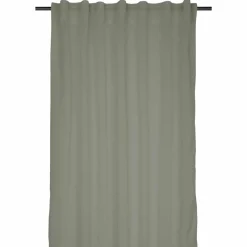 Voilage|LOVELY CASA Voilage galon fronceur (140 x 260 cm) Madrid Vert kaki