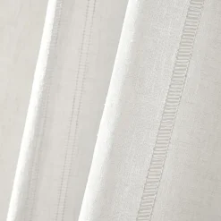 Voilage|EMINZA Voilage galon fronceur (140 x 240 cm) Léontine Blanc