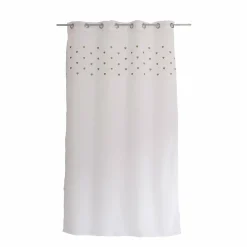 Voilage|ENJOY HOME Voilage œillets (140 x 240 cm) Coeurs Beige