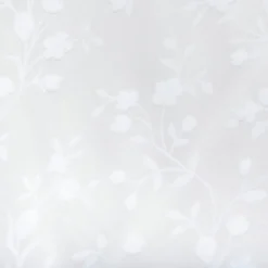 Voilage|Atmosphera, cru017dateur d'intu017drieur Voilage œillets (140 x 240 cm) Flore Blanc