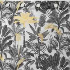 Voilage|DOUCEUR D'INTERIEUR Voilage œillets (140 x 240 cm) Karaba Noir