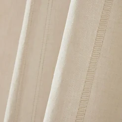 Voilage|EMINZA Voilage œillets (180 x 240 cm) Léontine Beige