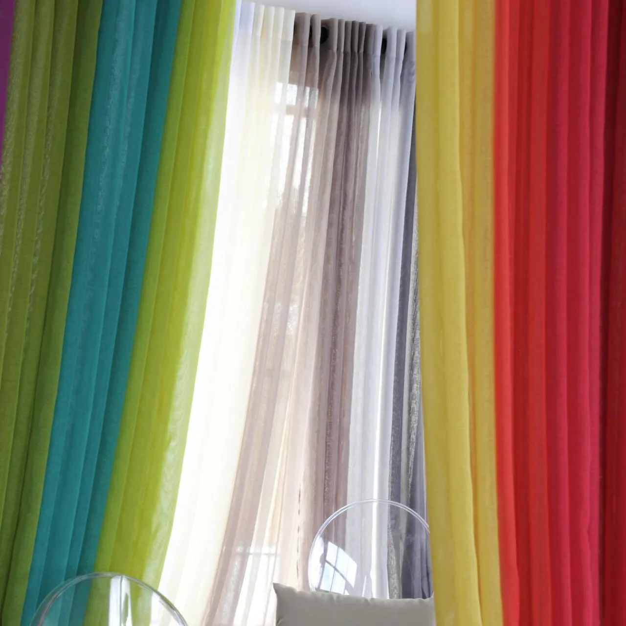 Voilage|LOVELY CASA Voilage œillets (135 x 260 cm) Monna Vert Jade