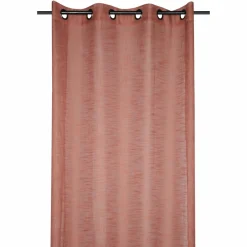 Voilage|STOF Voilage œillets (135 x 260 cm) Ontario Terracotta