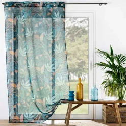 Voilage|DOUCEUR D'INTERIEUR Voilage œillets (140 x 240 cm) Tilda Vert