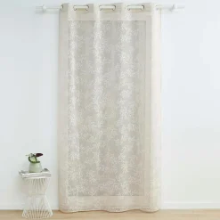 Voilage|DOUCEUR D'INTERIEUR Voilage tissé (140 x 240 cm) Karla Taupe
