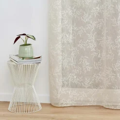 Voilage|DOUCEUR D'INTERIEUR Voilage tissé (140 x 240 cm) Karla Taupe